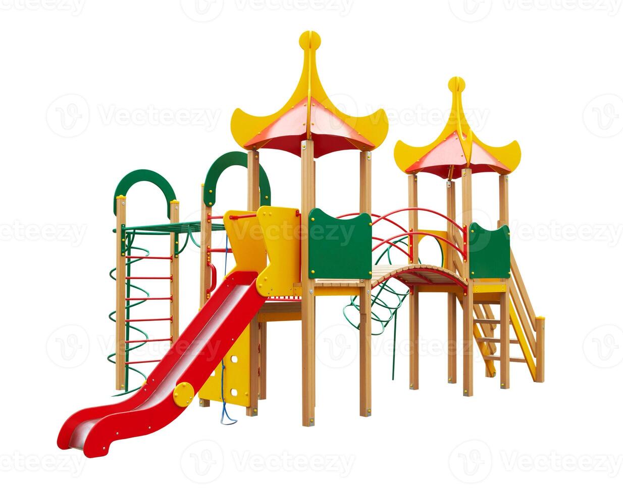 playground on white photo