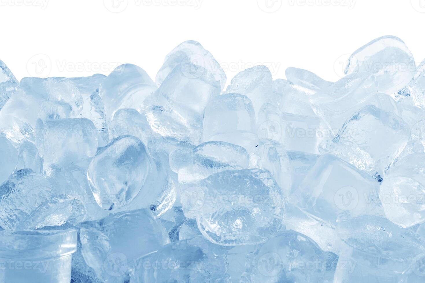 Ice cubes as background photo