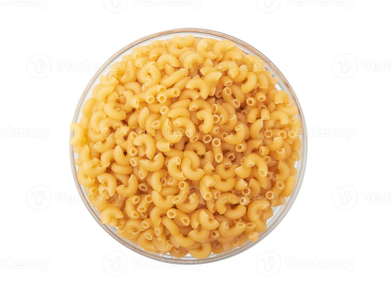 Elbow macaroni isolated photo