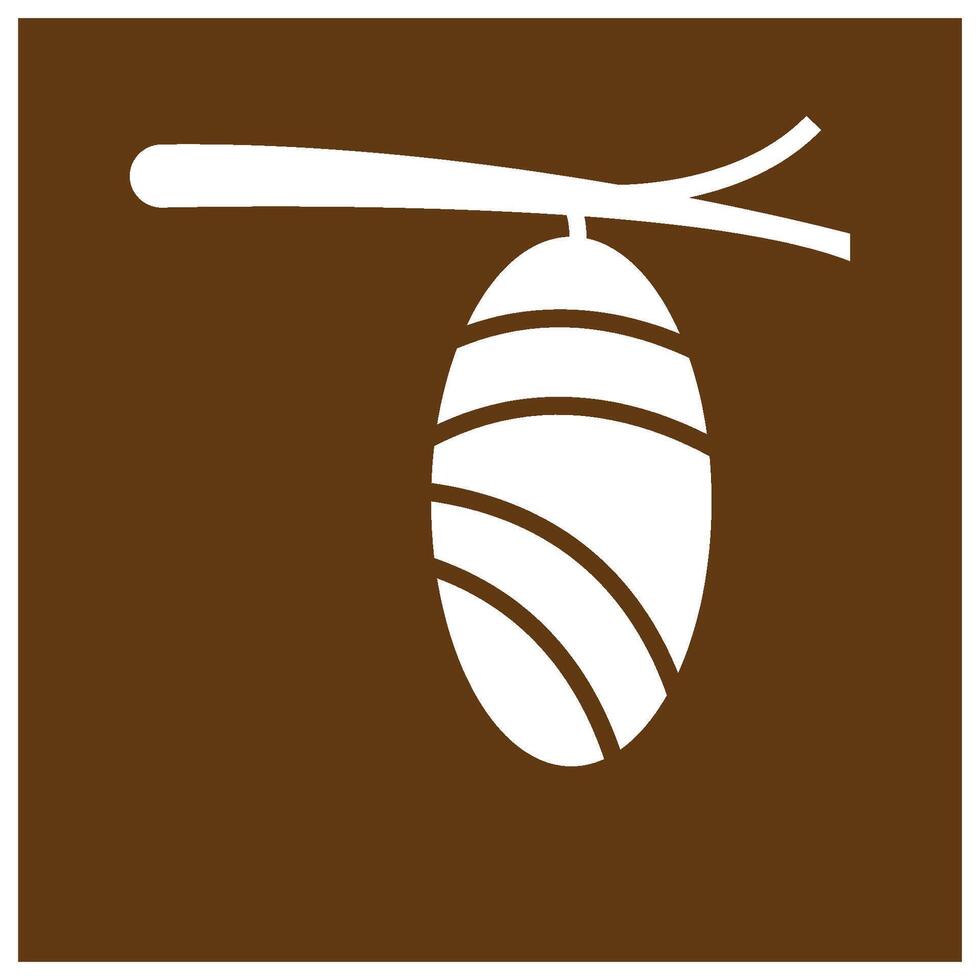 cocoon icon design vector