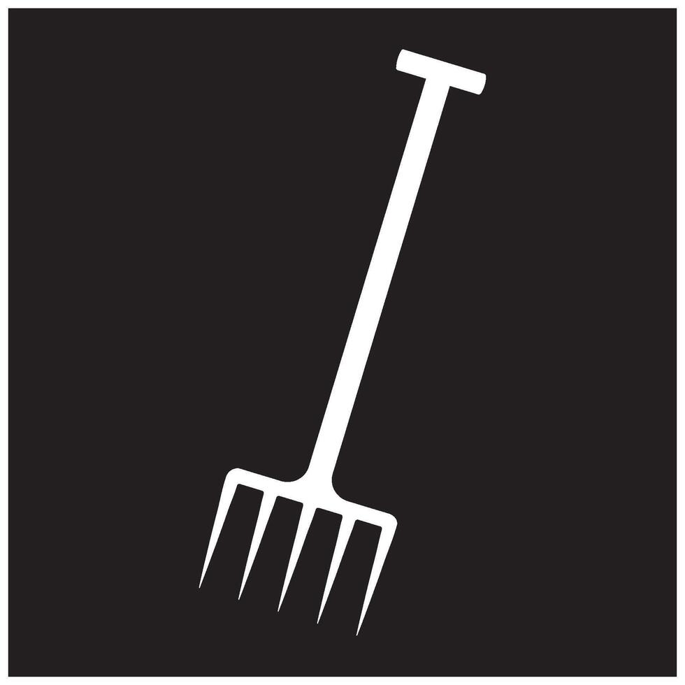 Pitchfork design template vector