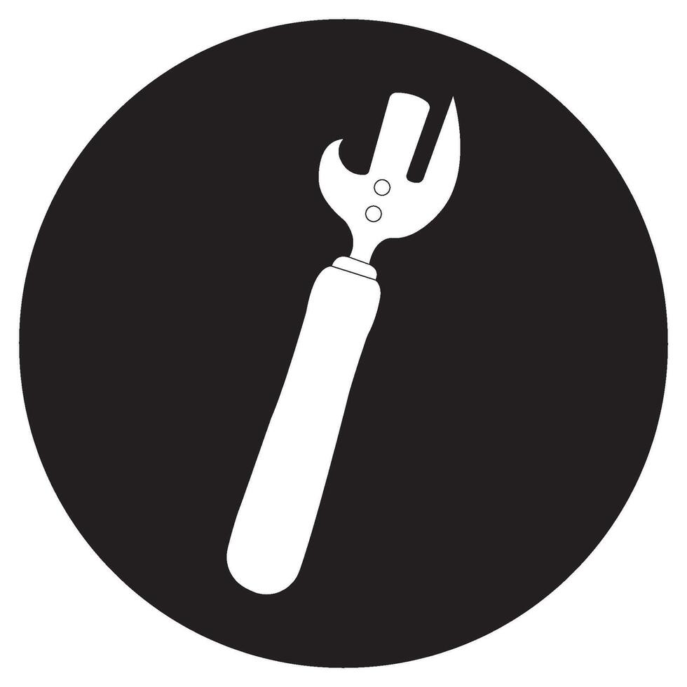 bottle opener design template vector
