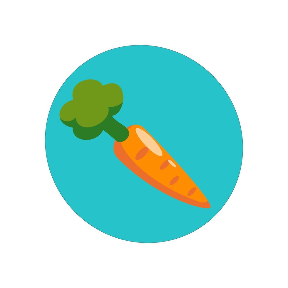 illustration of carrot vector