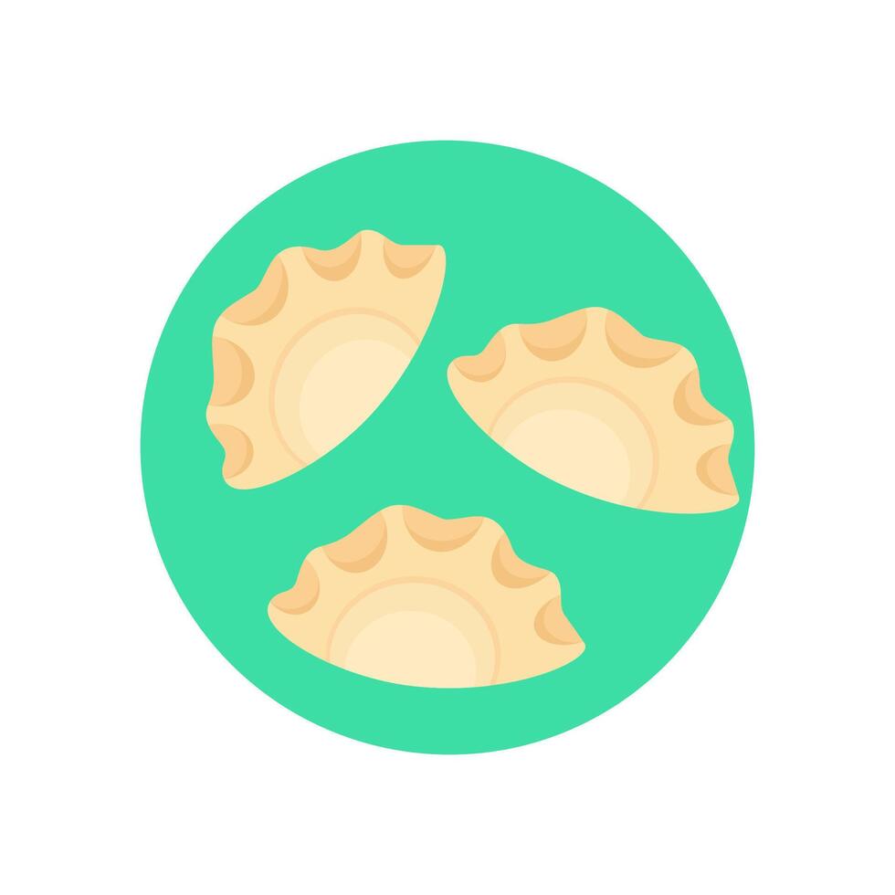 illustration of a gyoza vector