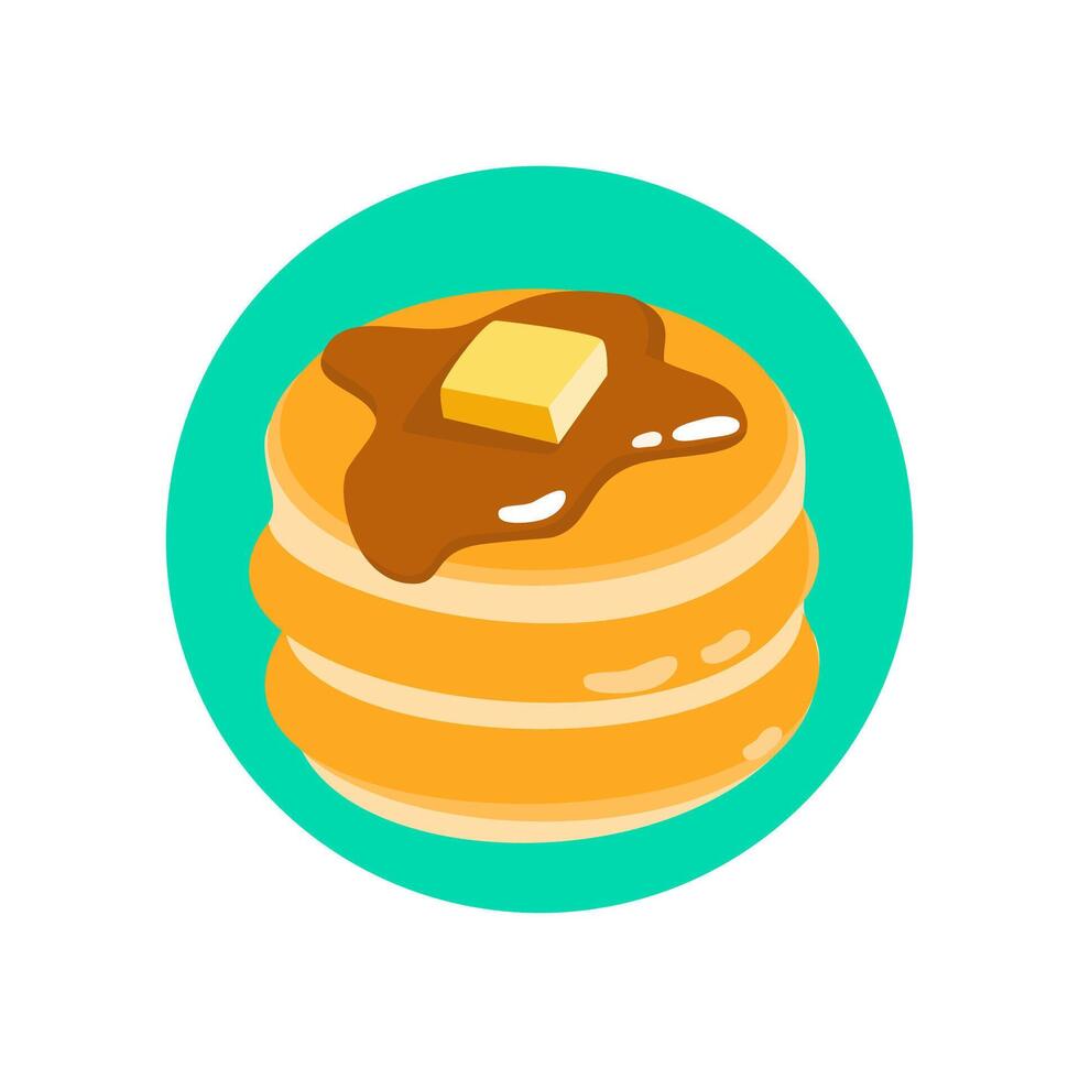illustration of chocolate pie and cheese vector