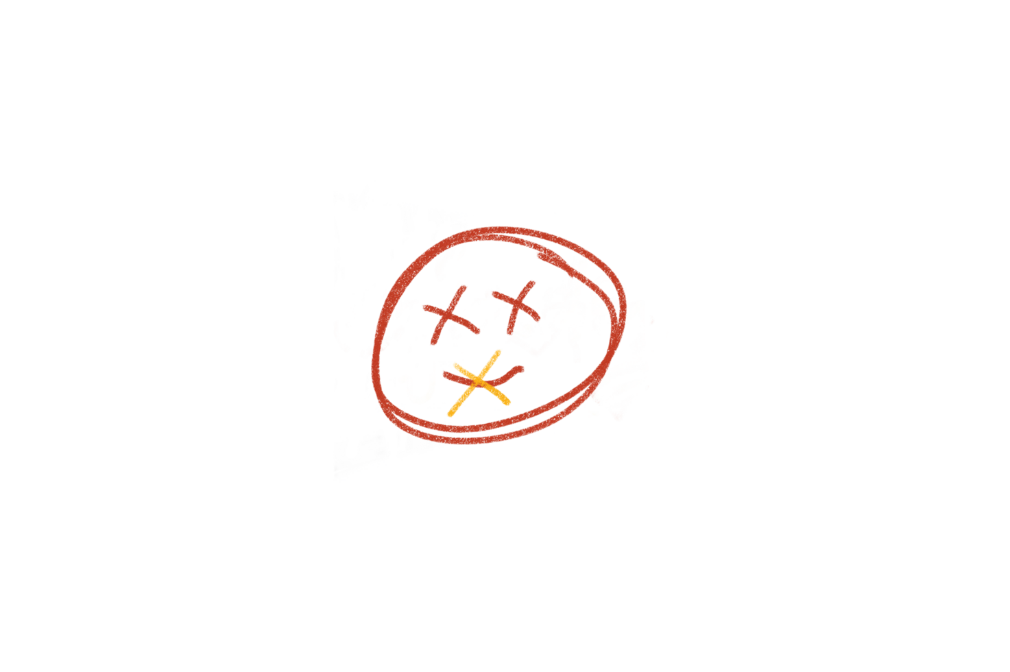 Scribble Crayon Cute png