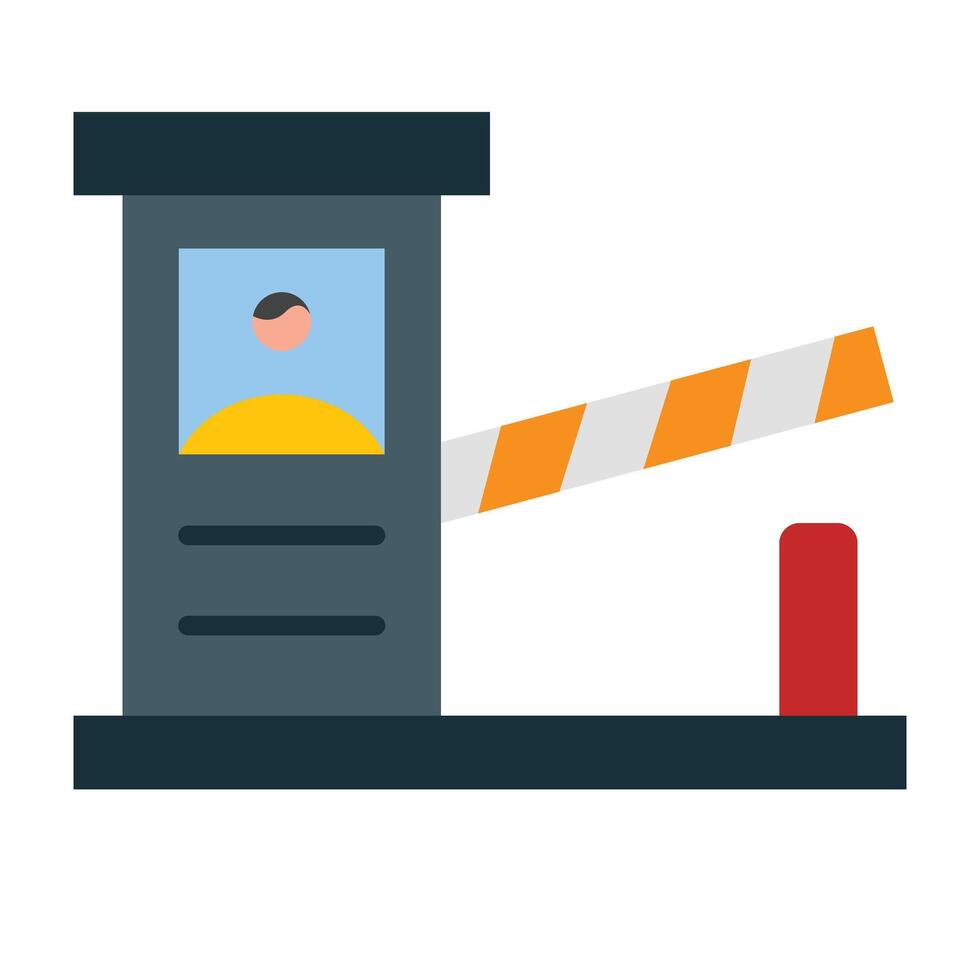 Canteen Flat Icon Design vector
