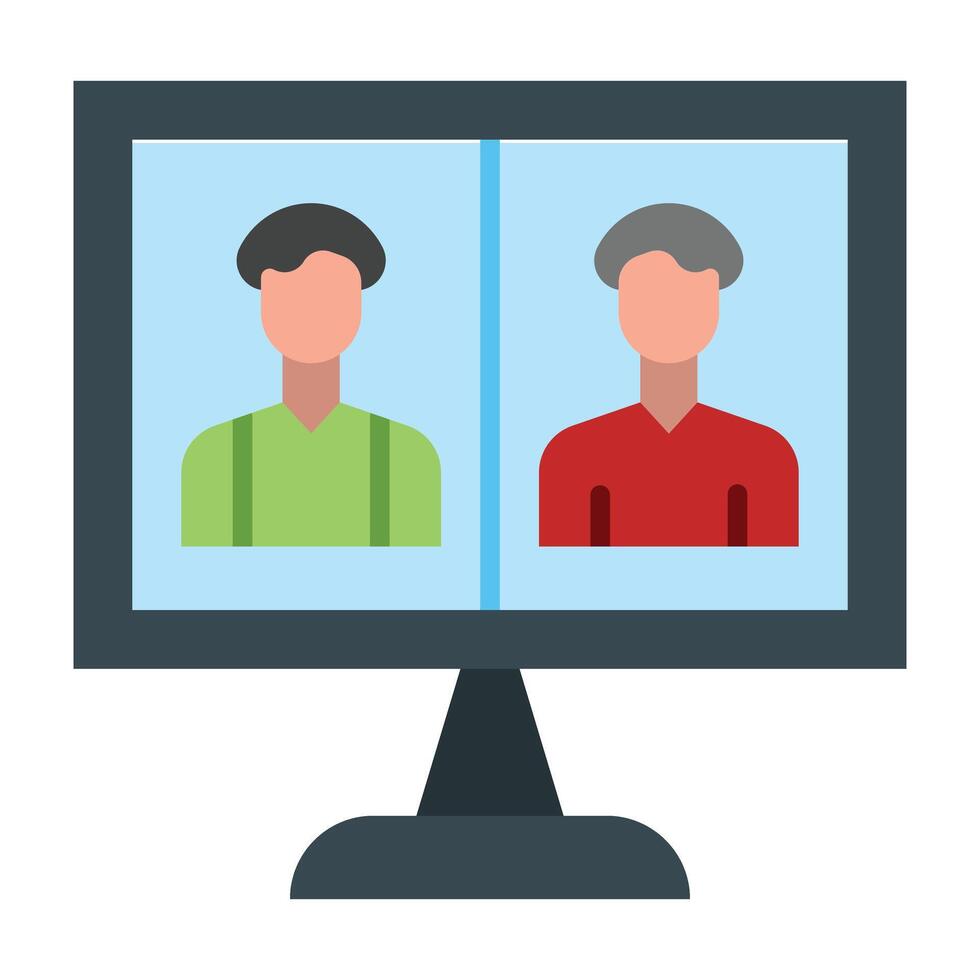 Call Line Icon Design vector
