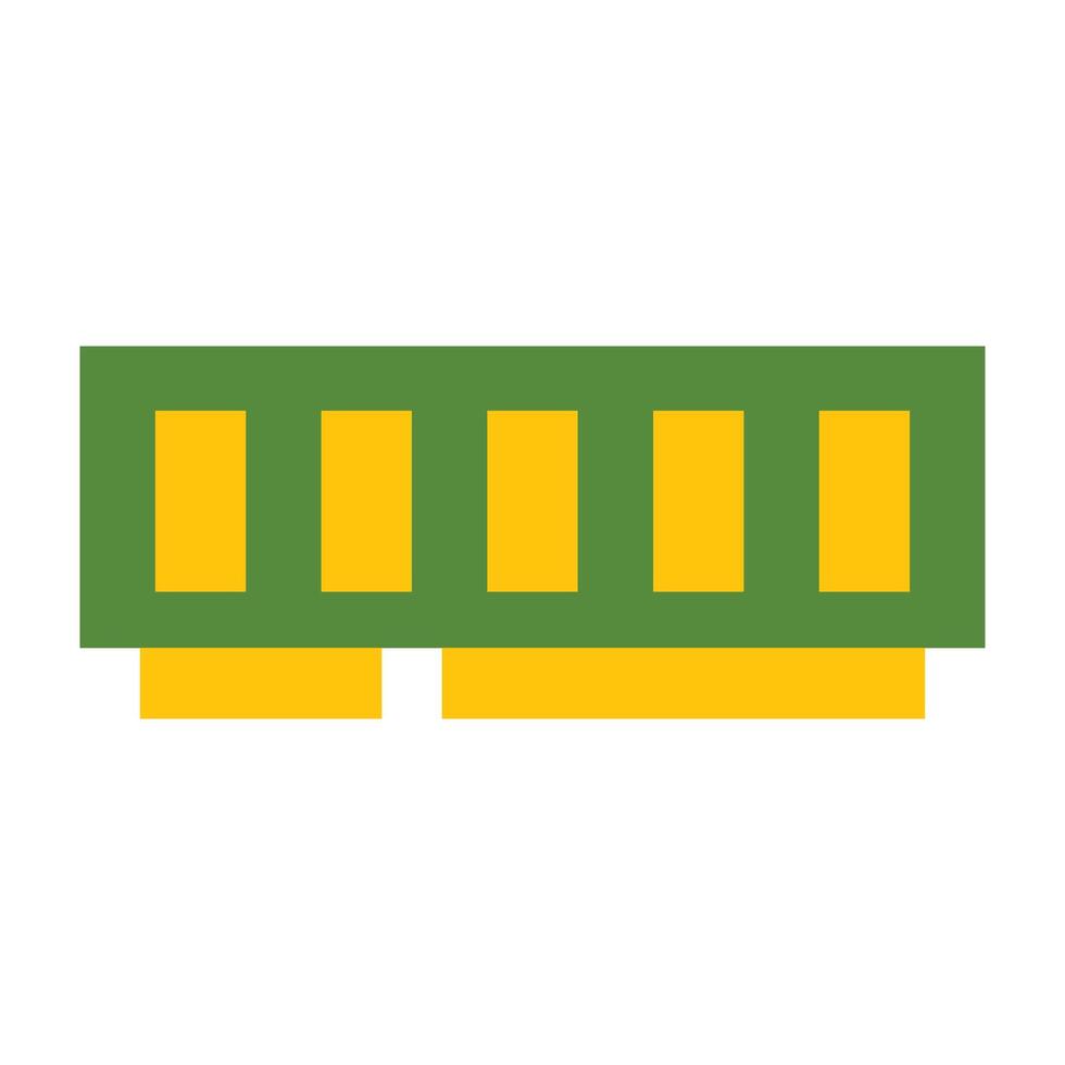 Ram Line Icon Design vector