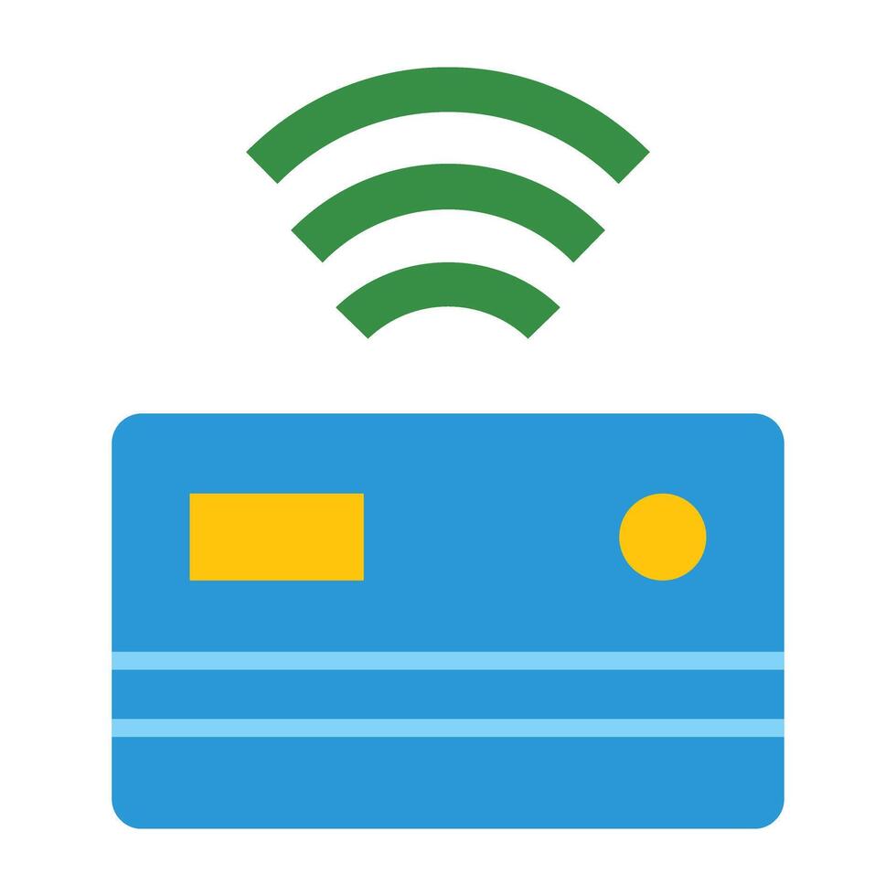Contactless Line Icon Design vector