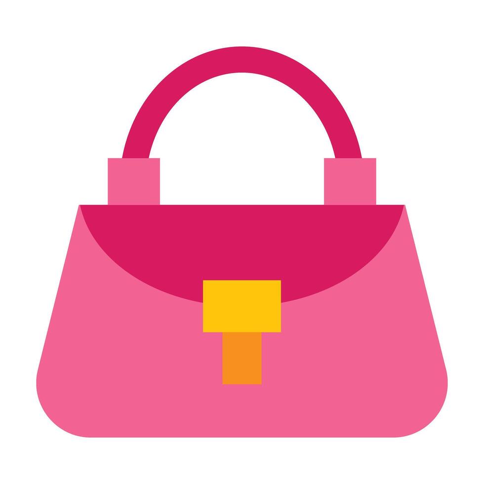 Purse Line Icon Design vector