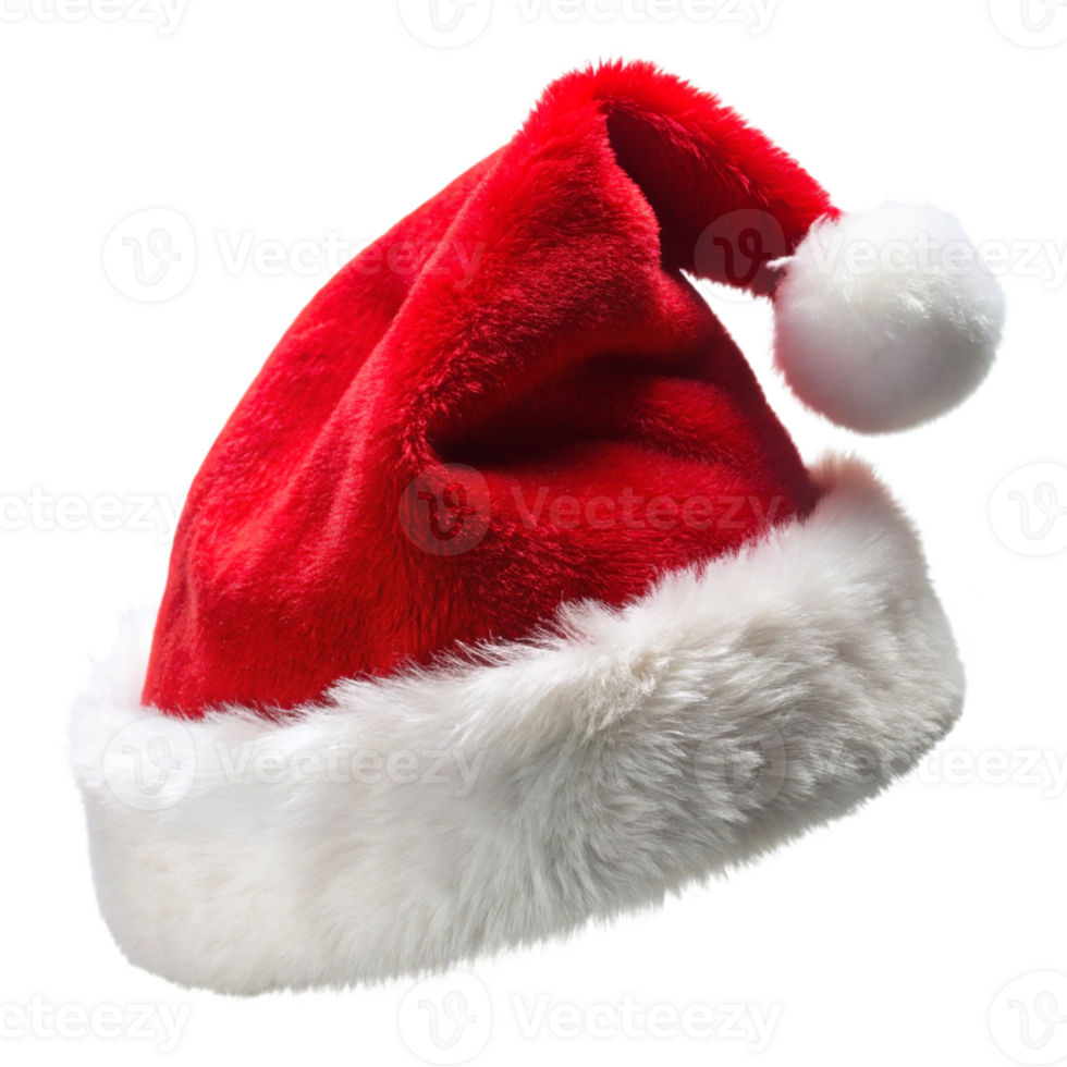 Santa red cap png