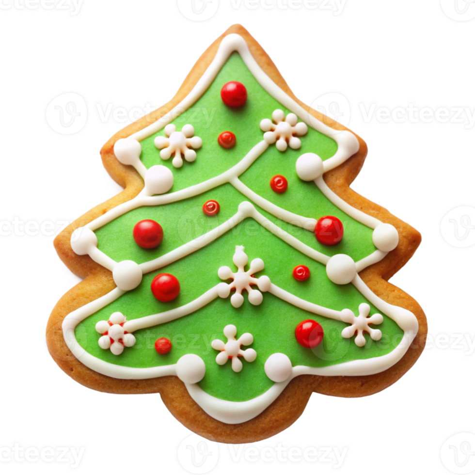 Christmas gingerbreads tree png
