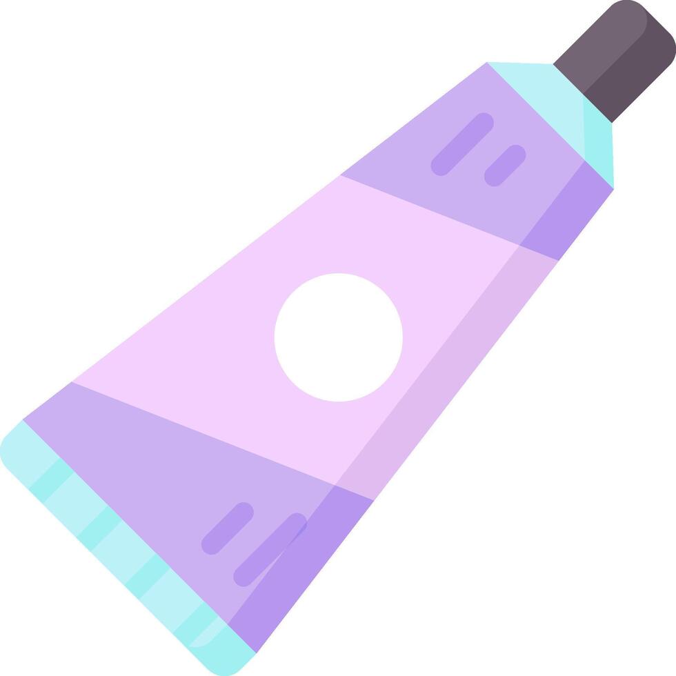 A tube of toothpaste on a white background vector