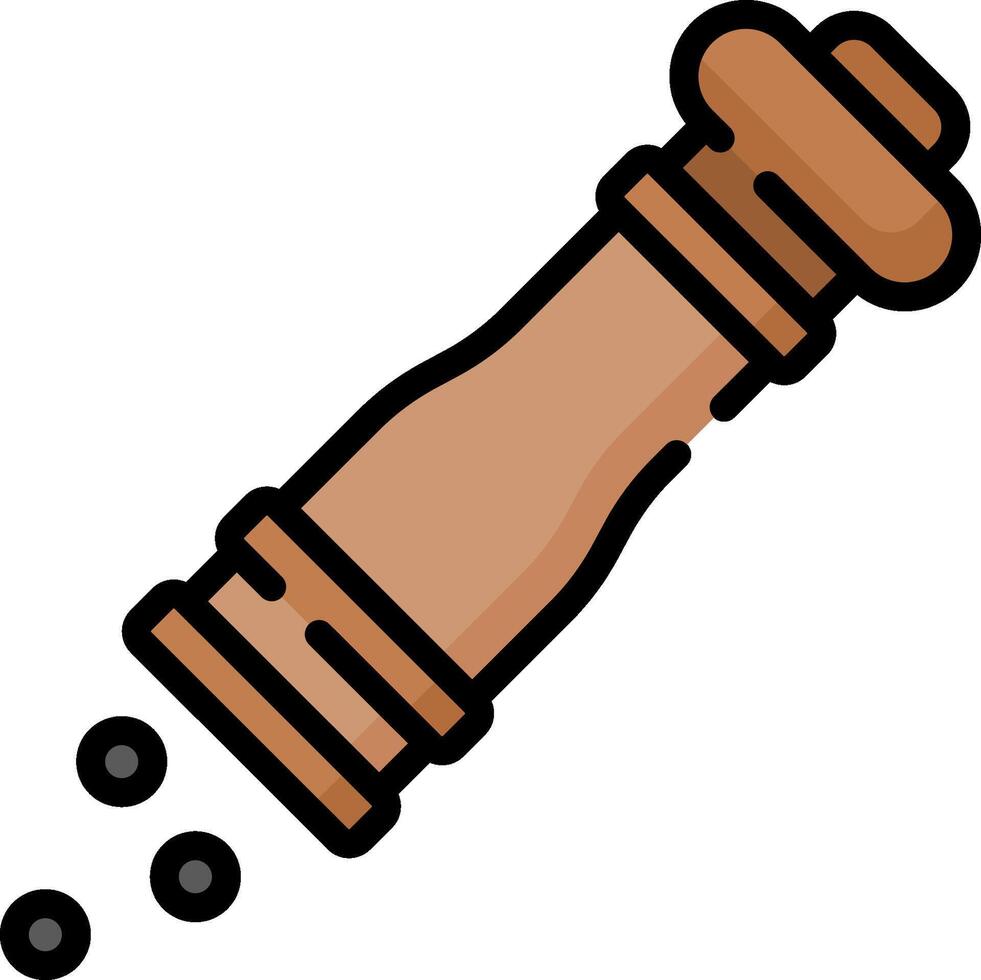 A pepper mill icon on a white background vector