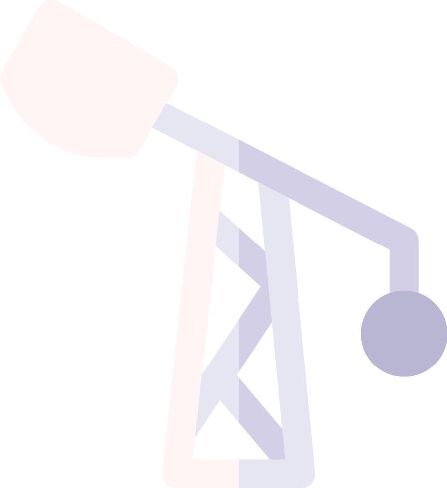 An oil pump with a ball on top vector