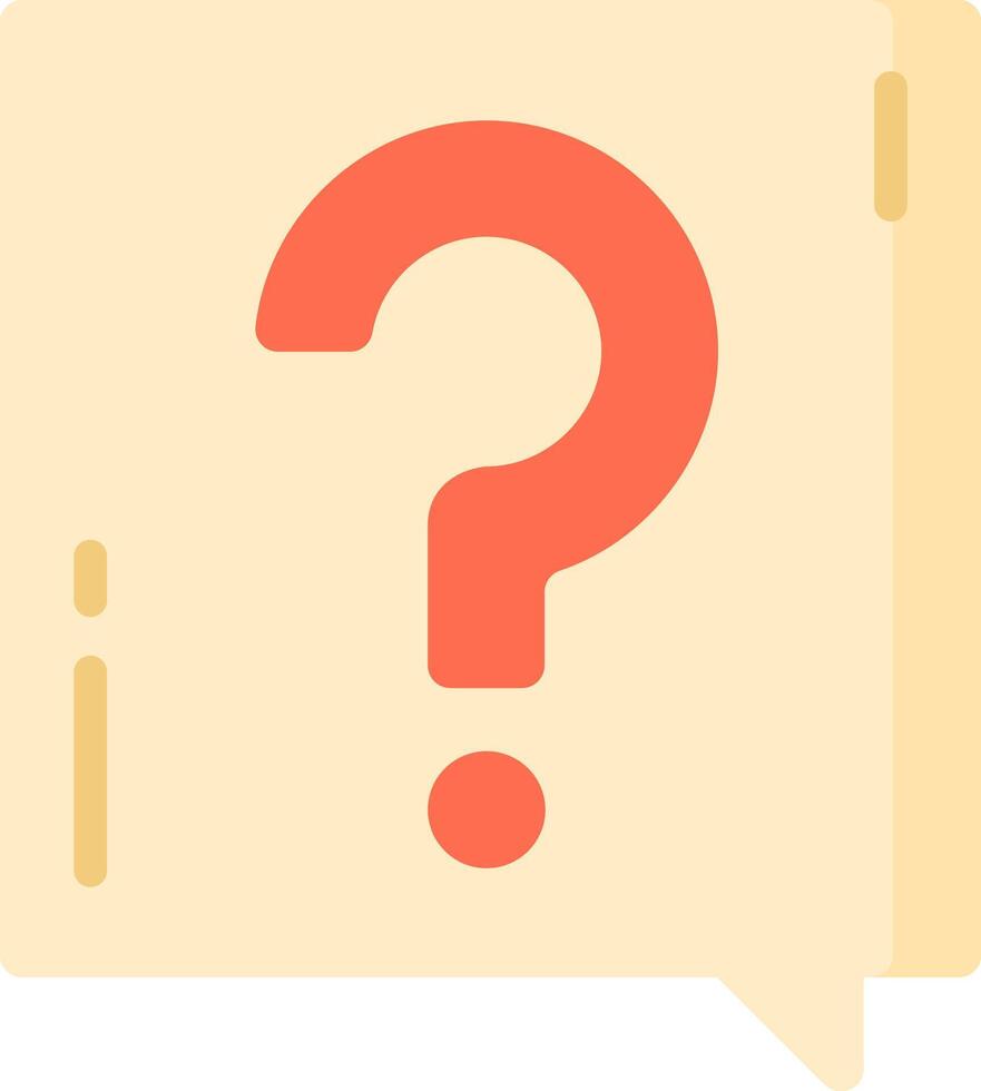 Question mark icon vector