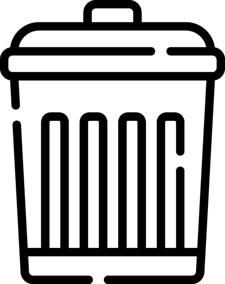 Trash can icon illustration vector