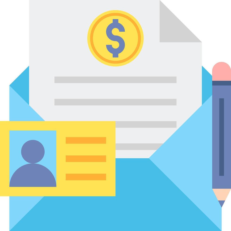 How to write a cover letter for a job application vector
