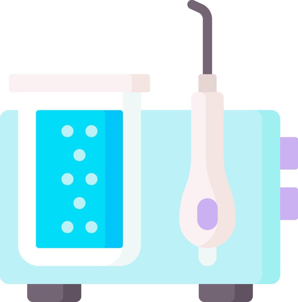 An illustration of a toothbrush and toothpaste vector