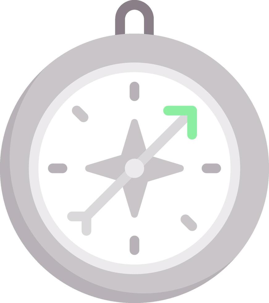 A compass icon on a white background vector
