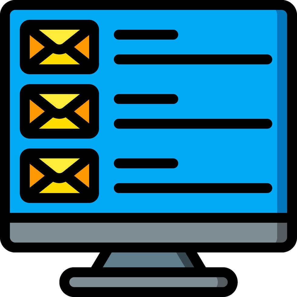 Email marketing icon vector