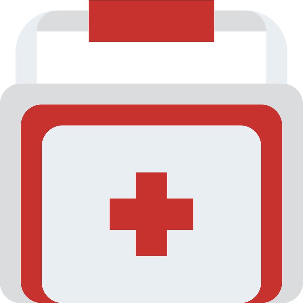 A first aid kit icon on a white background vector