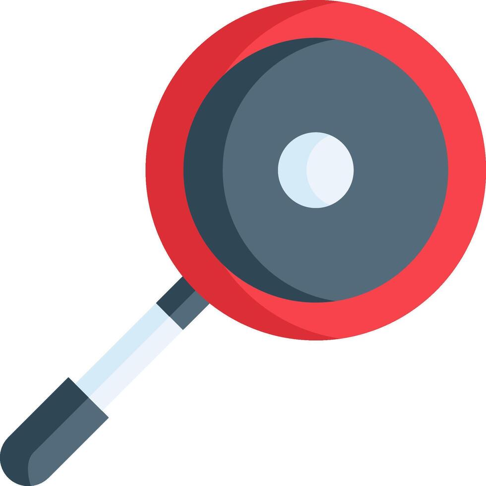 Magnifying glass icon vector