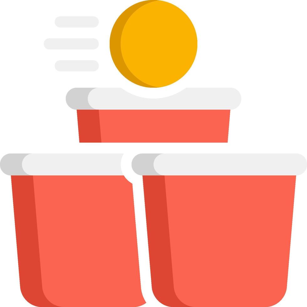 A red bucket with a yellow coin in it vector