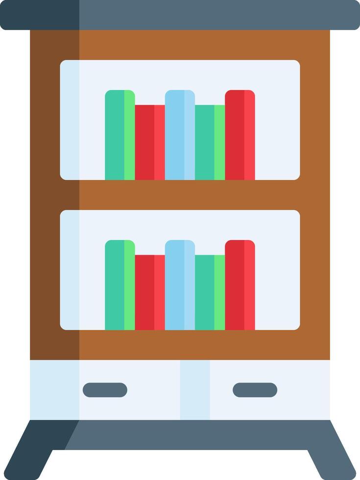 Library illustration design vector