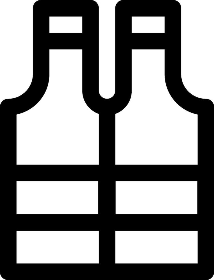 Life vest icon vector