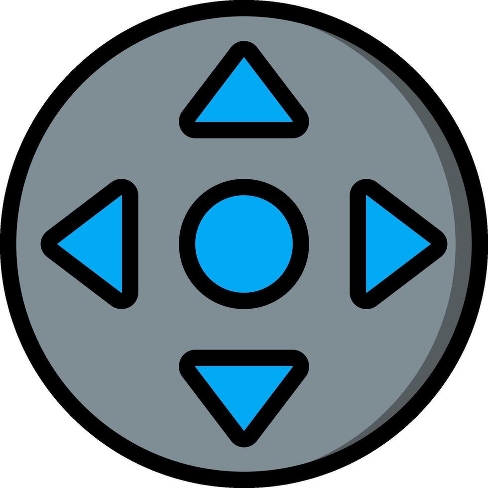 A game controller icon vector