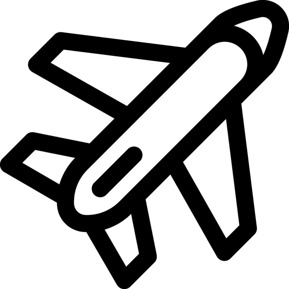 Airplane icon free download vector