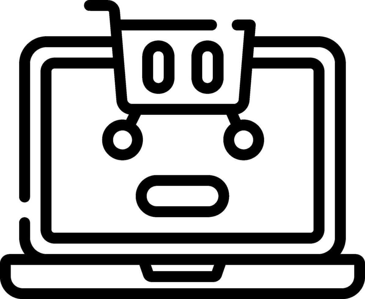 Shopping cart icon illustration vector