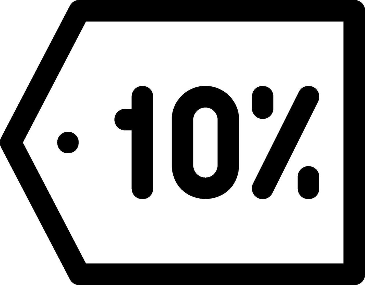 10 off coupon icon vector