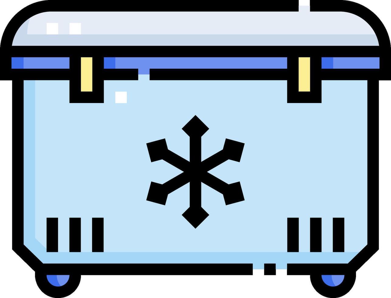 Free ice chest icon vector