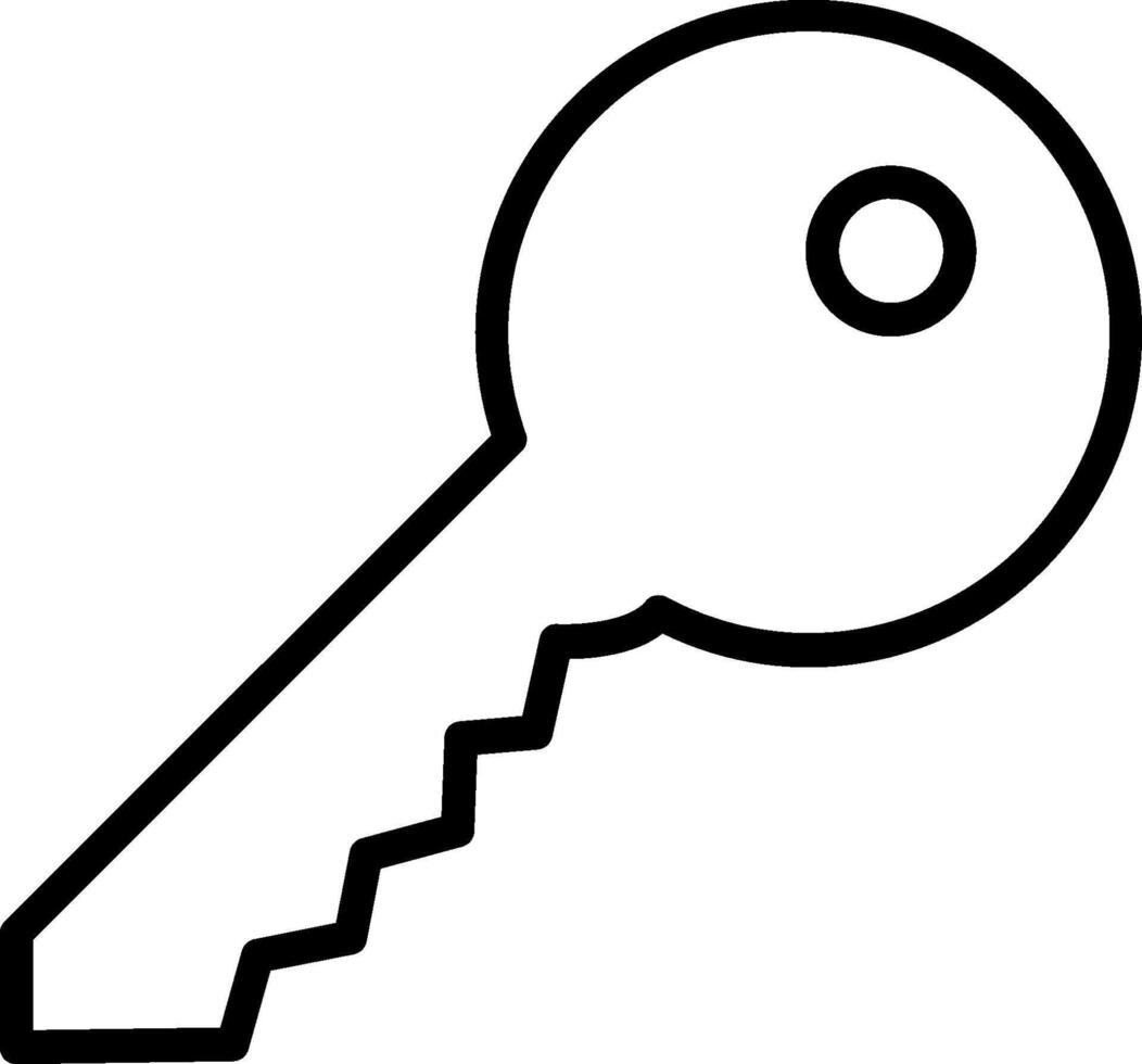 Key illustration design vector