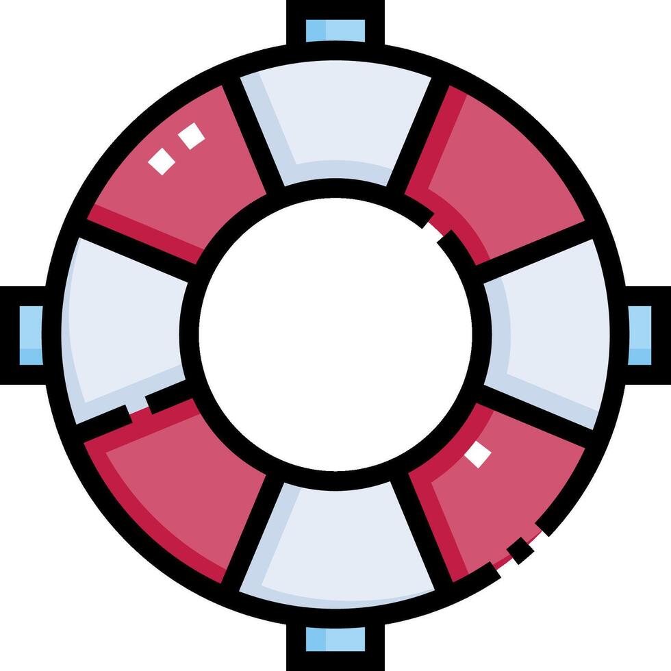 Life preserver clip art vector