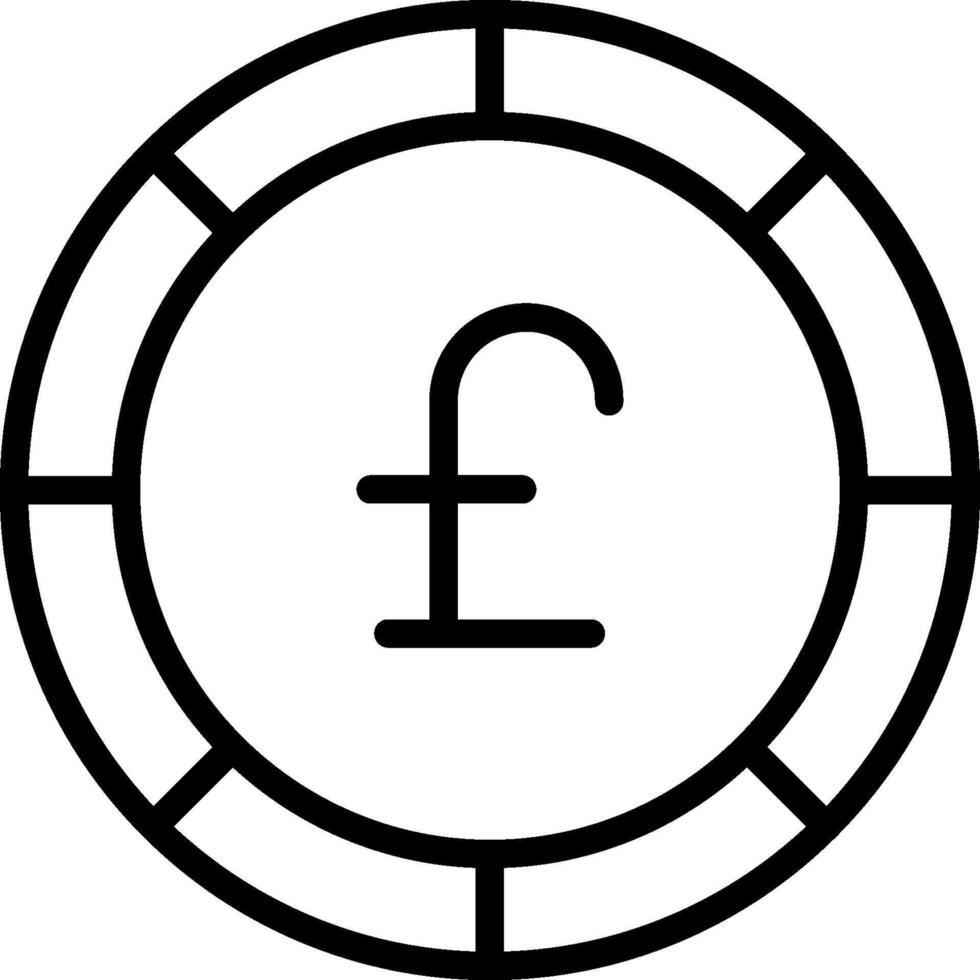 A black and white image of a pound sign vector