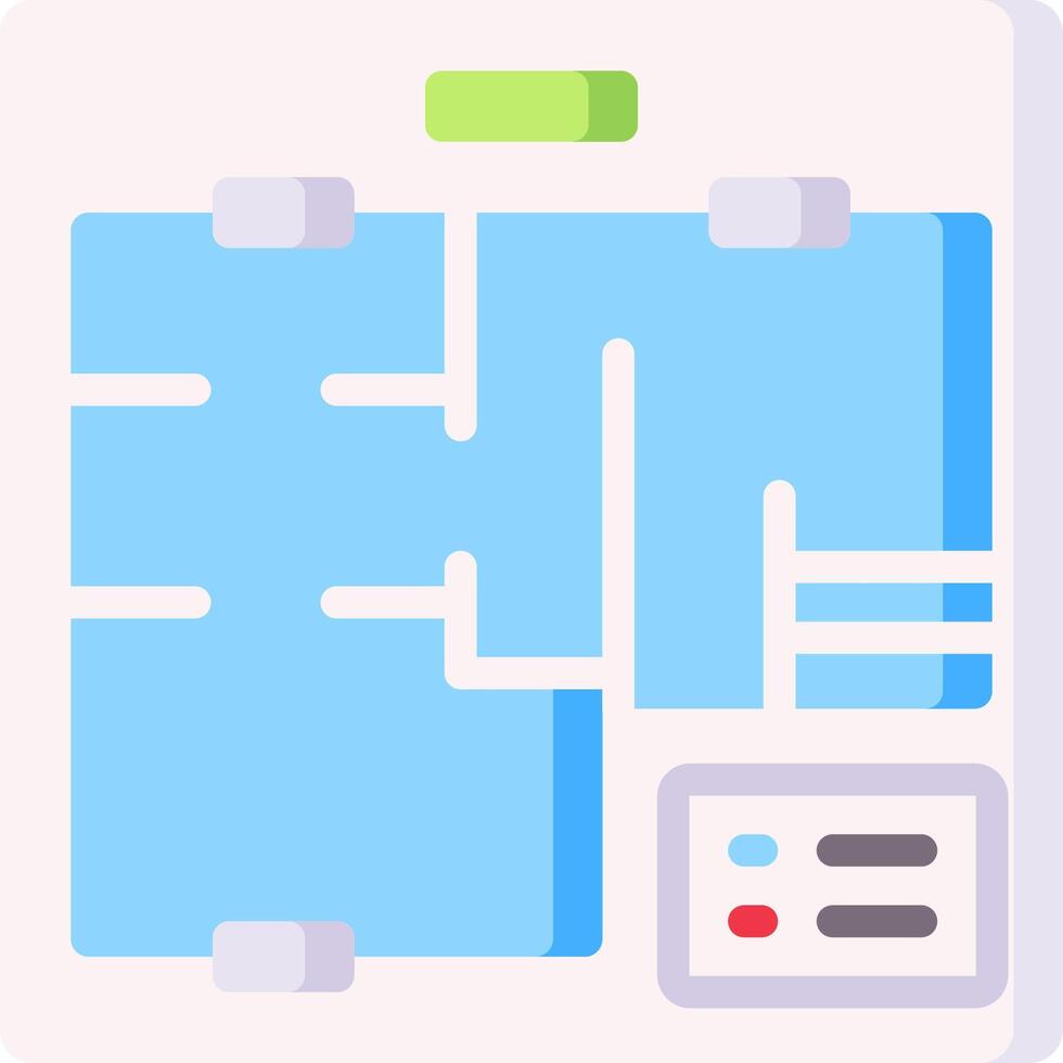 un azul y blanco cuadrado con un computadora monitor y un ratón vector