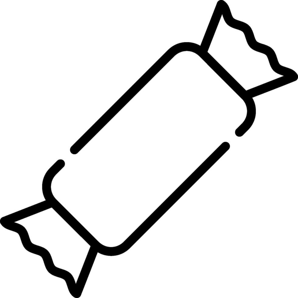 A candy bar icon on a white background vector