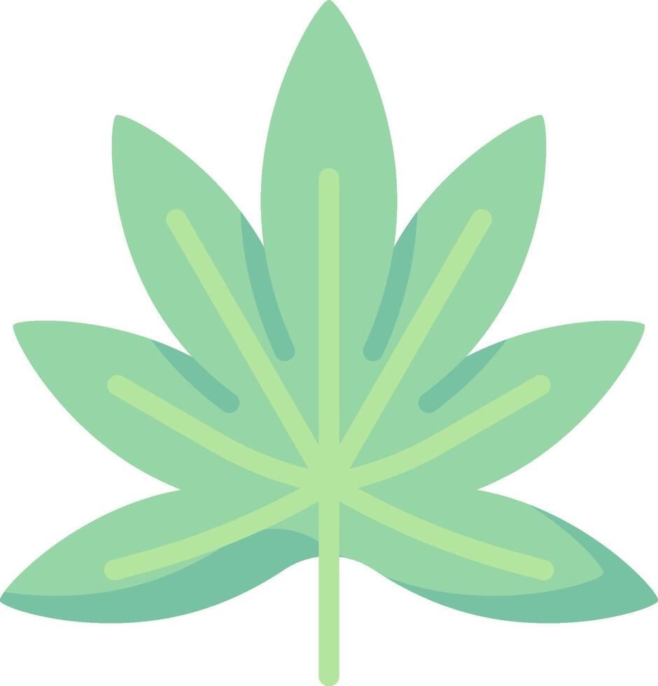 A marijuana leaf icon on a white background vector