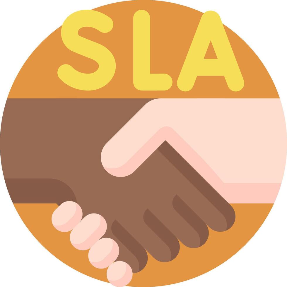 Sla logo illustration design vector