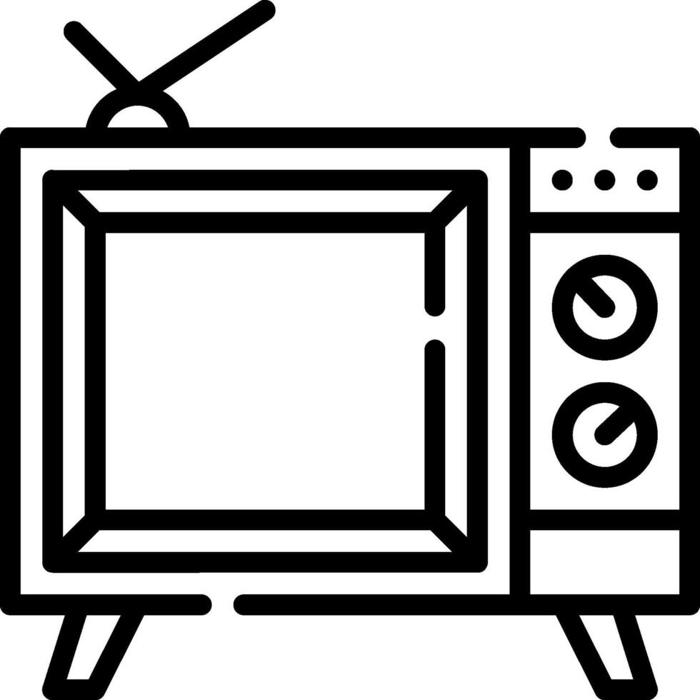 Tv icon illustration vector