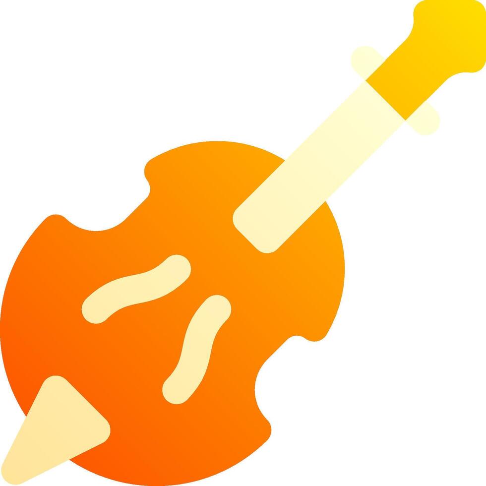 A violin icon on a white background vector