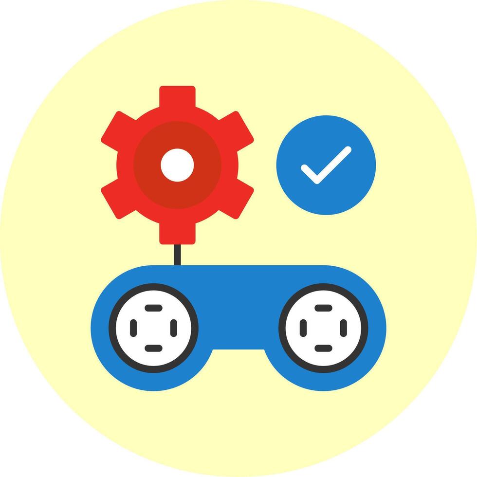 Gamification Flat Multi Color Icon vector
