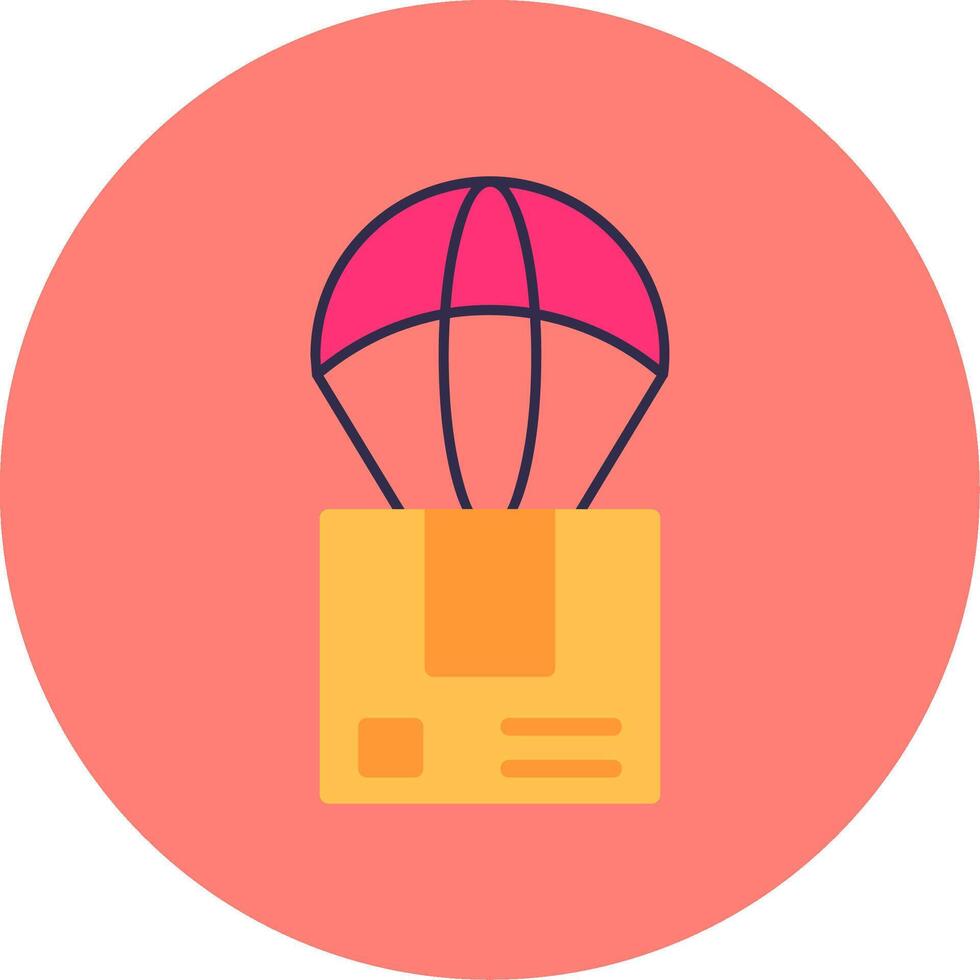 Dropshipper Flat Multi Color Icon vector
