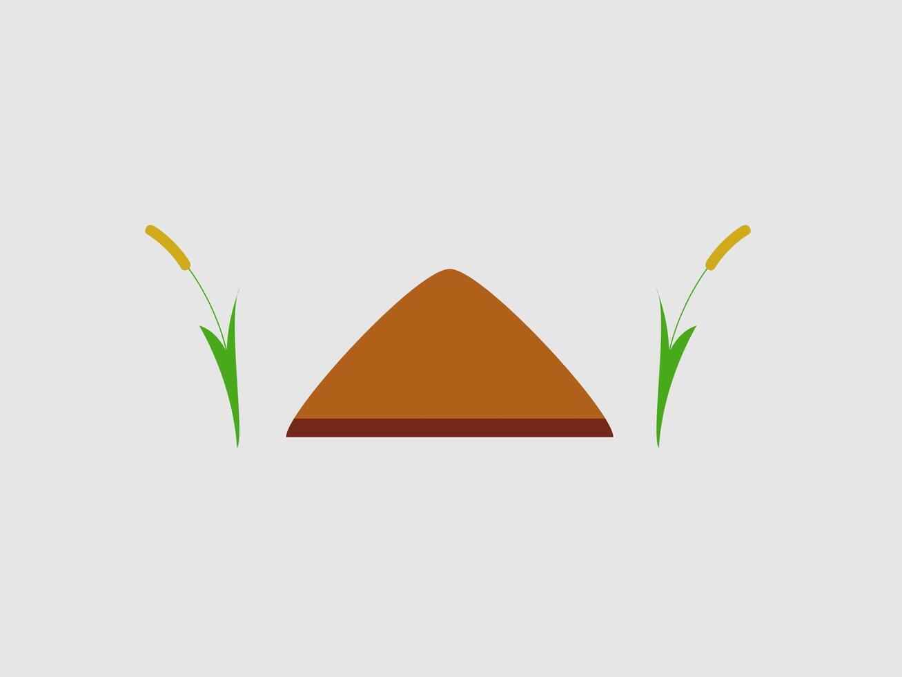 flat design illustration Farmers day vector