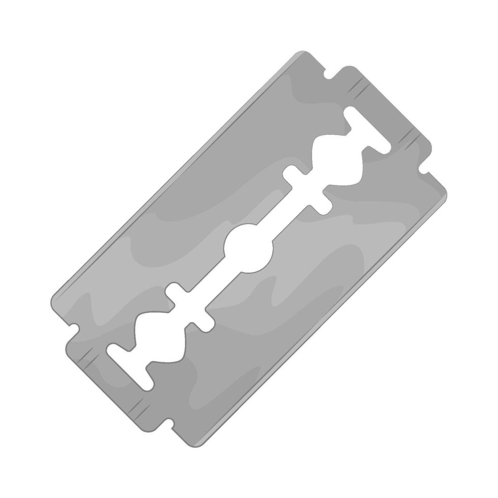 Illustration of razor blade vector