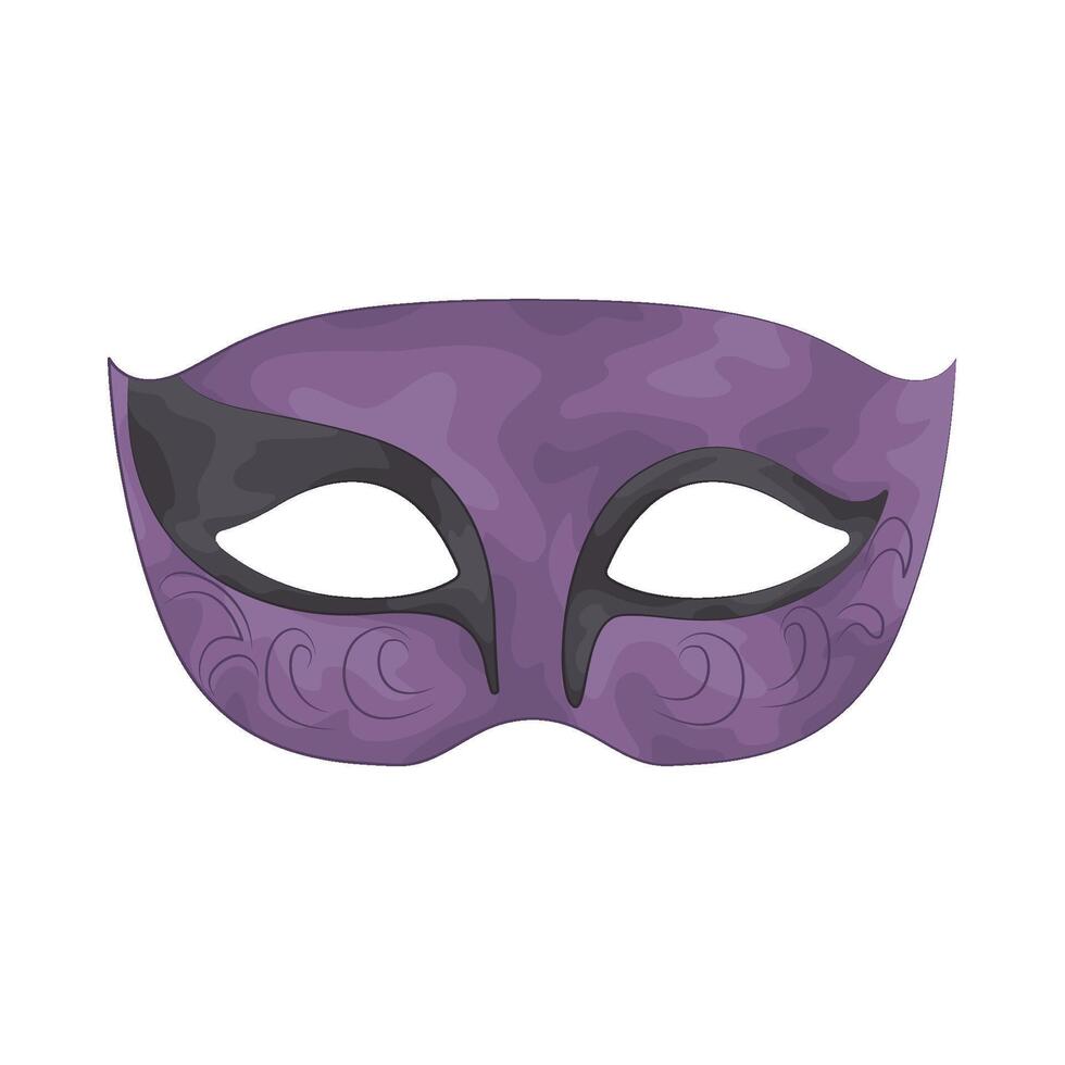 Illustration of party mask vector